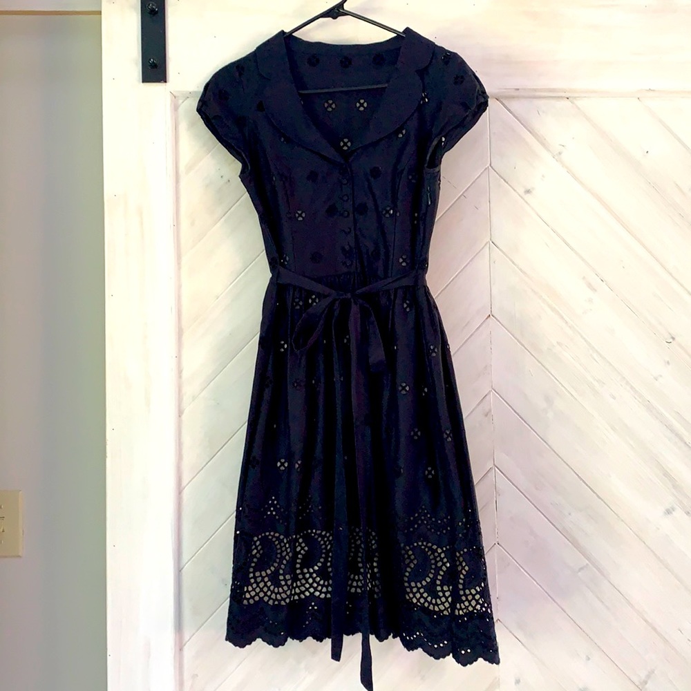 Navy Ann Taylor Dress